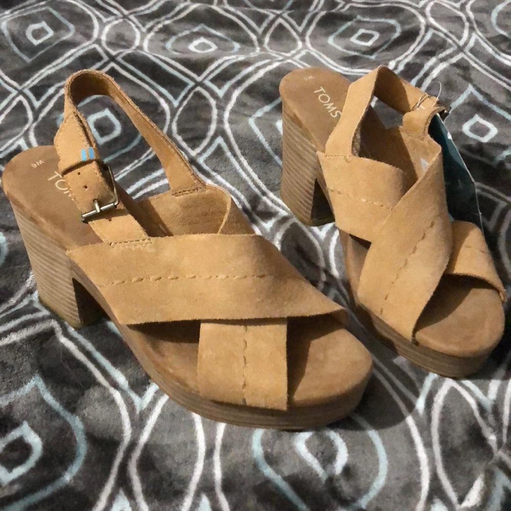 Tom’s Ibiza chunky heel